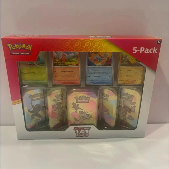 Pokemon Other - Pokeman Scarlet And Violet Trading Card Game 5 Pack Costco Exclusive NWT